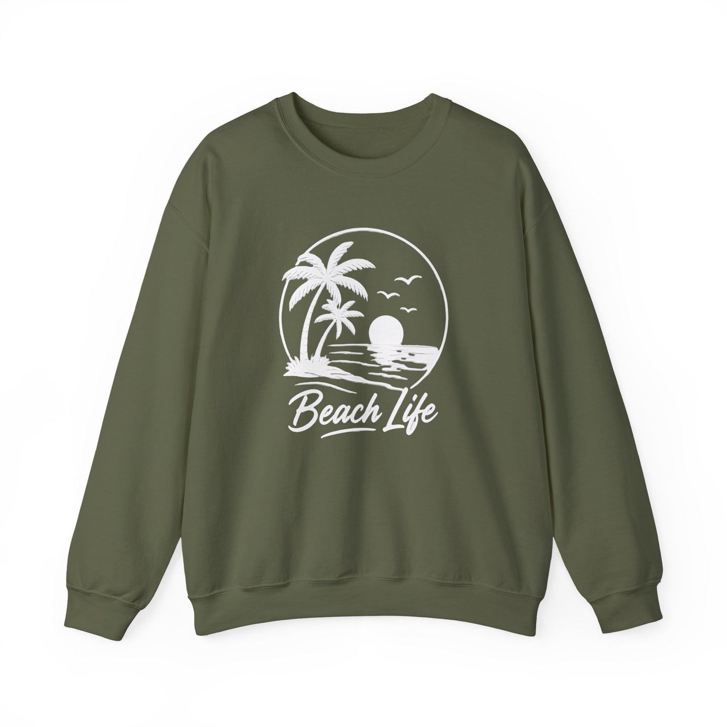 Beach Life Crewneck Sweatshirt