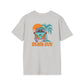 Beach Bus Unisex Softstyle T-Shirt at Caribbean Rays