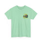 Cocktail Parrot Tee - Fun Retro Style, Unisex  Heavy Cotton T-Shirt,