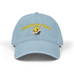 Light blue cap with 'Riding the Edge' text and graphic on a white background