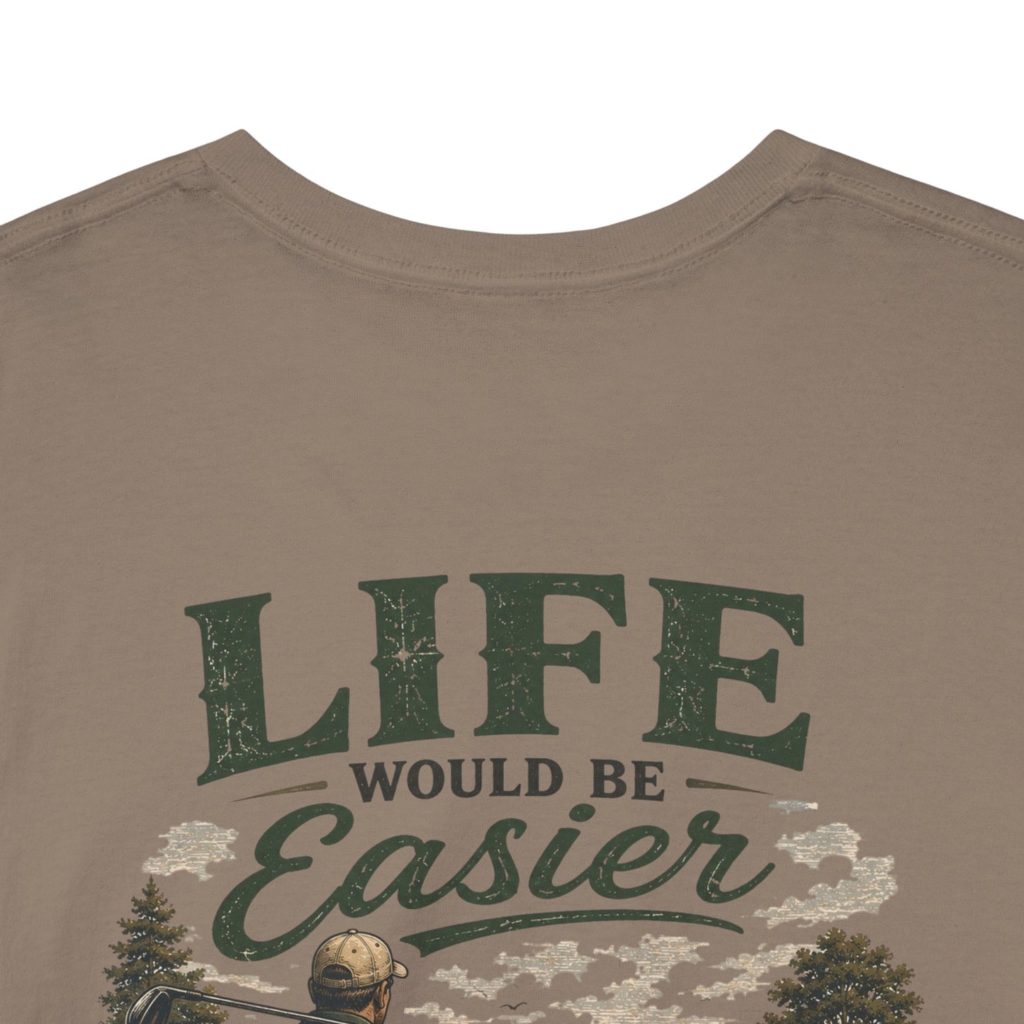 Mulligans Golf T-Shirt — “Life Would Be Easier With Mulligans” Vintage Golf Tee