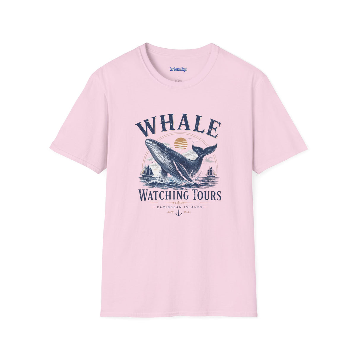 Whale Watching Tours Unisex Softstyle T-Shirt