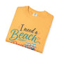 I Need a Beach Day T-Shirt – Women’s Summer Flip Flop Tropical Tee