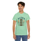 Aloha Tiki Tribal Tee with Torches- Tiki T-Shirt