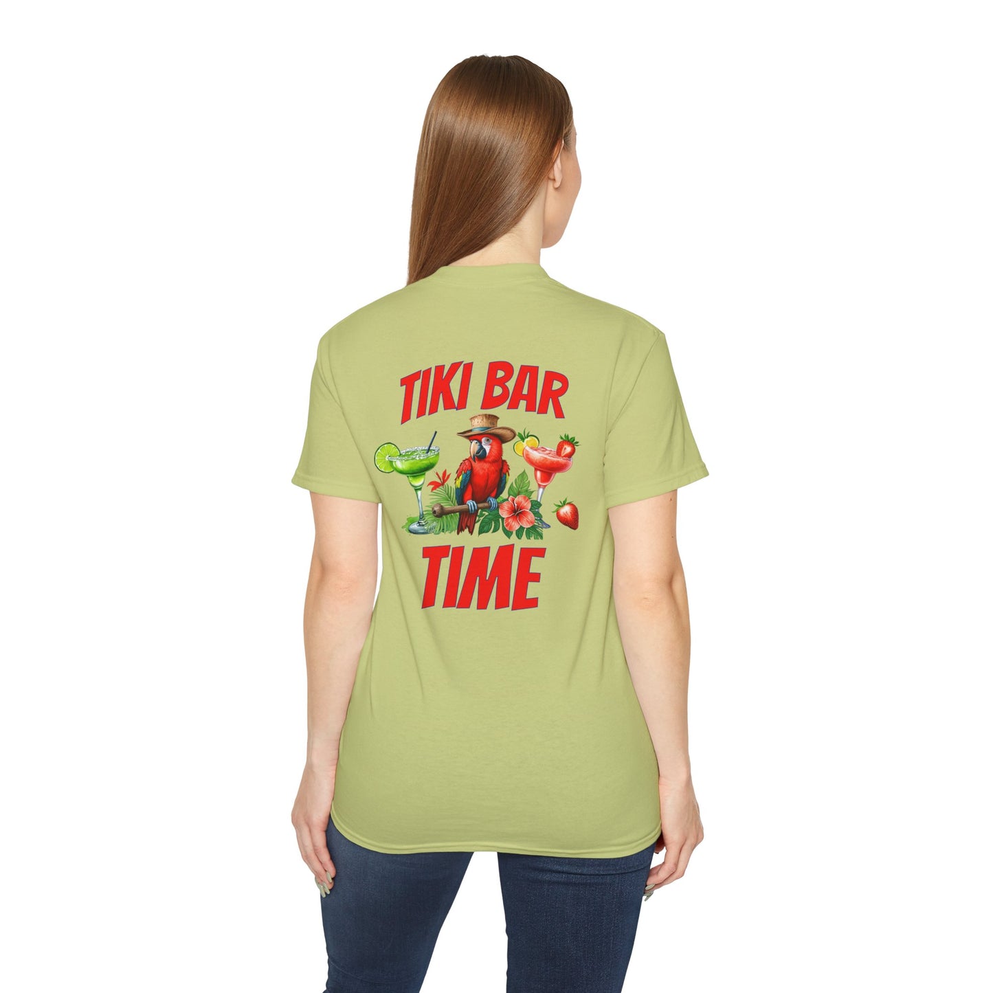 Tiki Beach Collection Tik Bar Time Unisex Ultra Cotton Tee