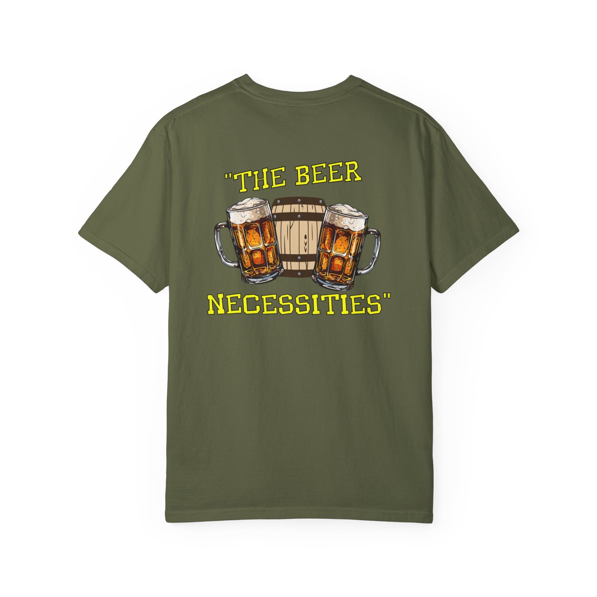 Resort Collection The Beer Necessities Unisex Garment-Dyed T-shirt - Caribbean Rays