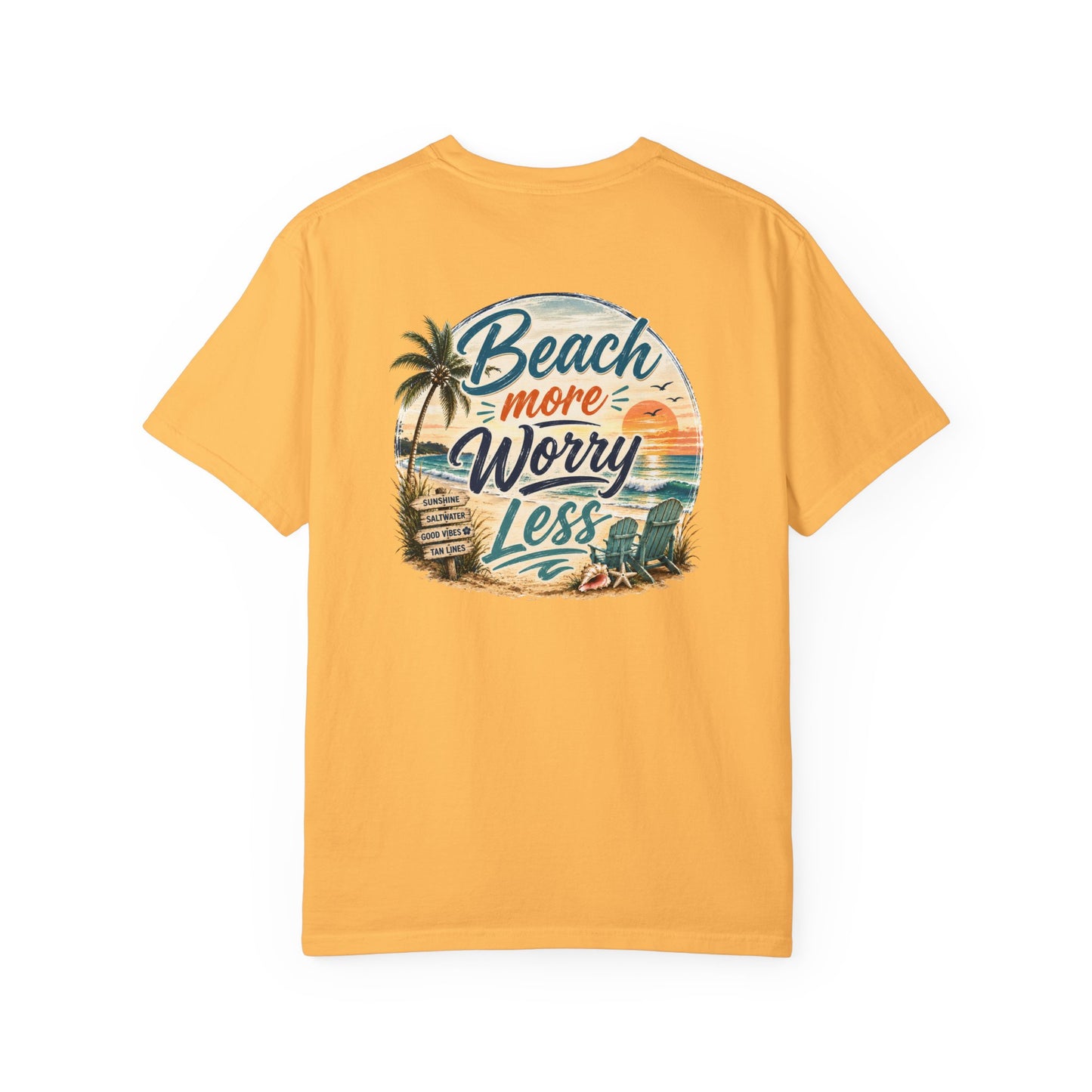 Beach More Worry Less T-Shirt