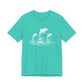 Dolphin Trio Tee — Playful Ocean Graphic T-Shirt