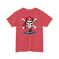 Pirate Skull & Shark Fin T-Shirt — Nautical Skull Crossbones Tee