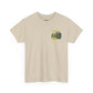 Cocktail Parrot Tee - Fun Retro Style, Unisex  Heavy Cotton T-Shirt,