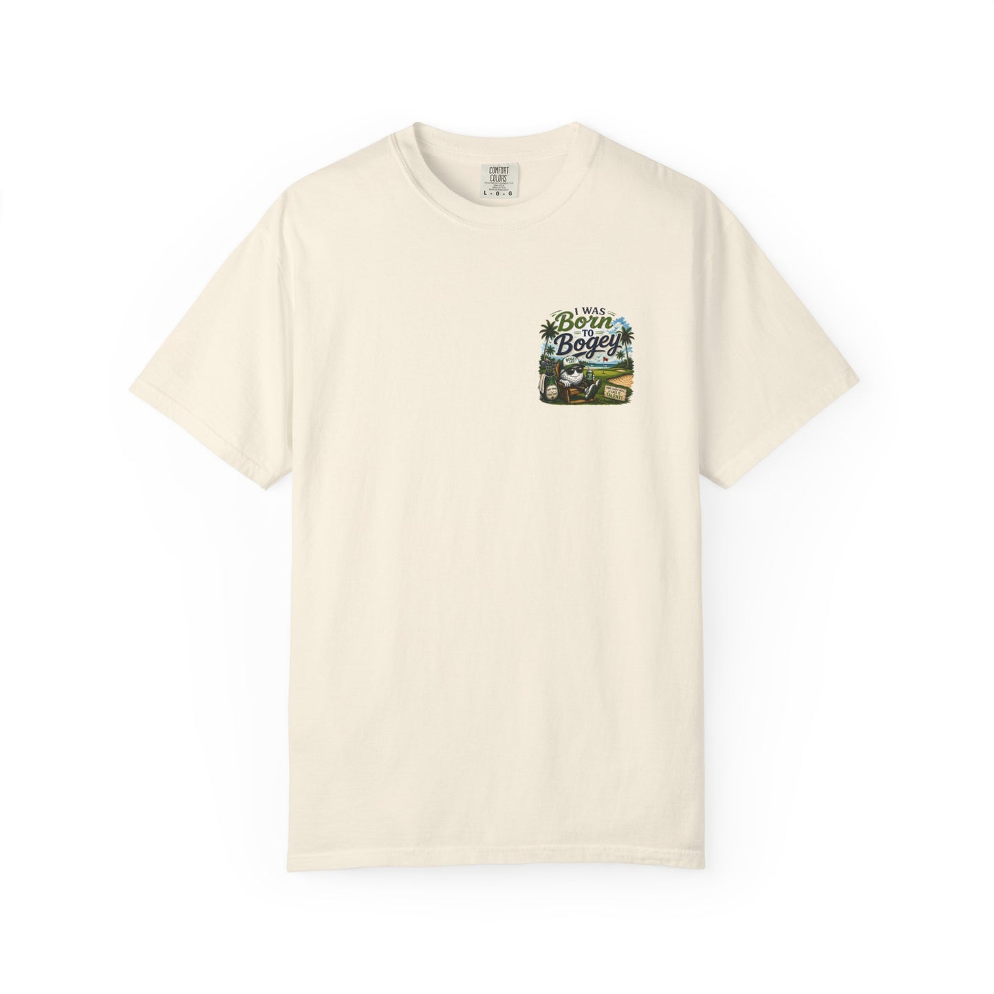 Born to Bogey T-Shirt — Retro Golf Skull Graphic Tee
