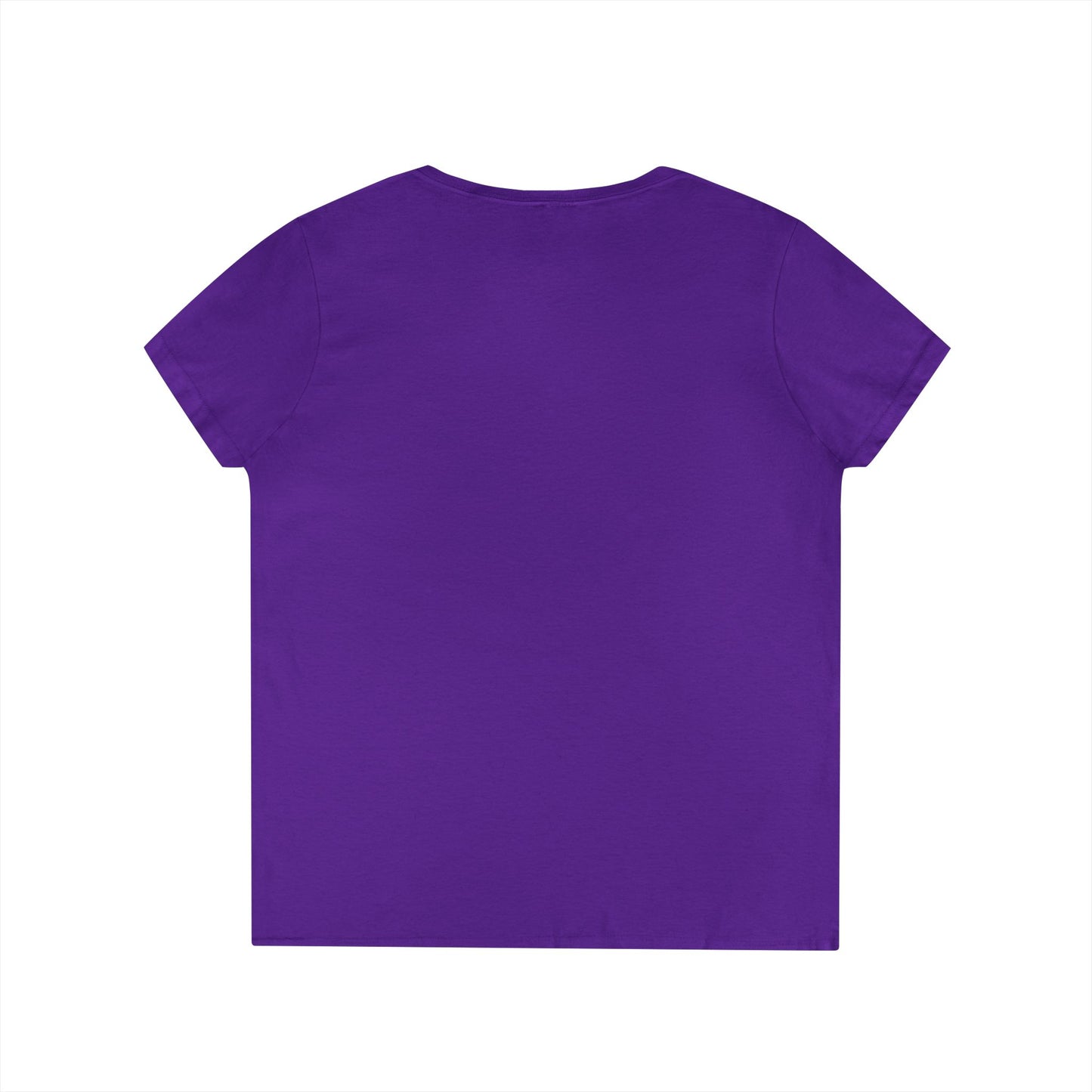 Beach Beach Beach Script V-Neck Tee — Women’s Casual Coastal T-Shirt