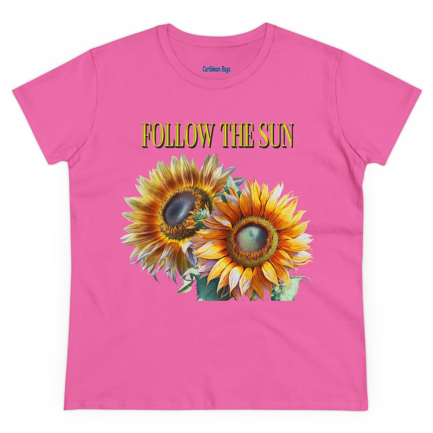 Follow the Sun Women's Midweight Cotton Tee at Caribbean Rays