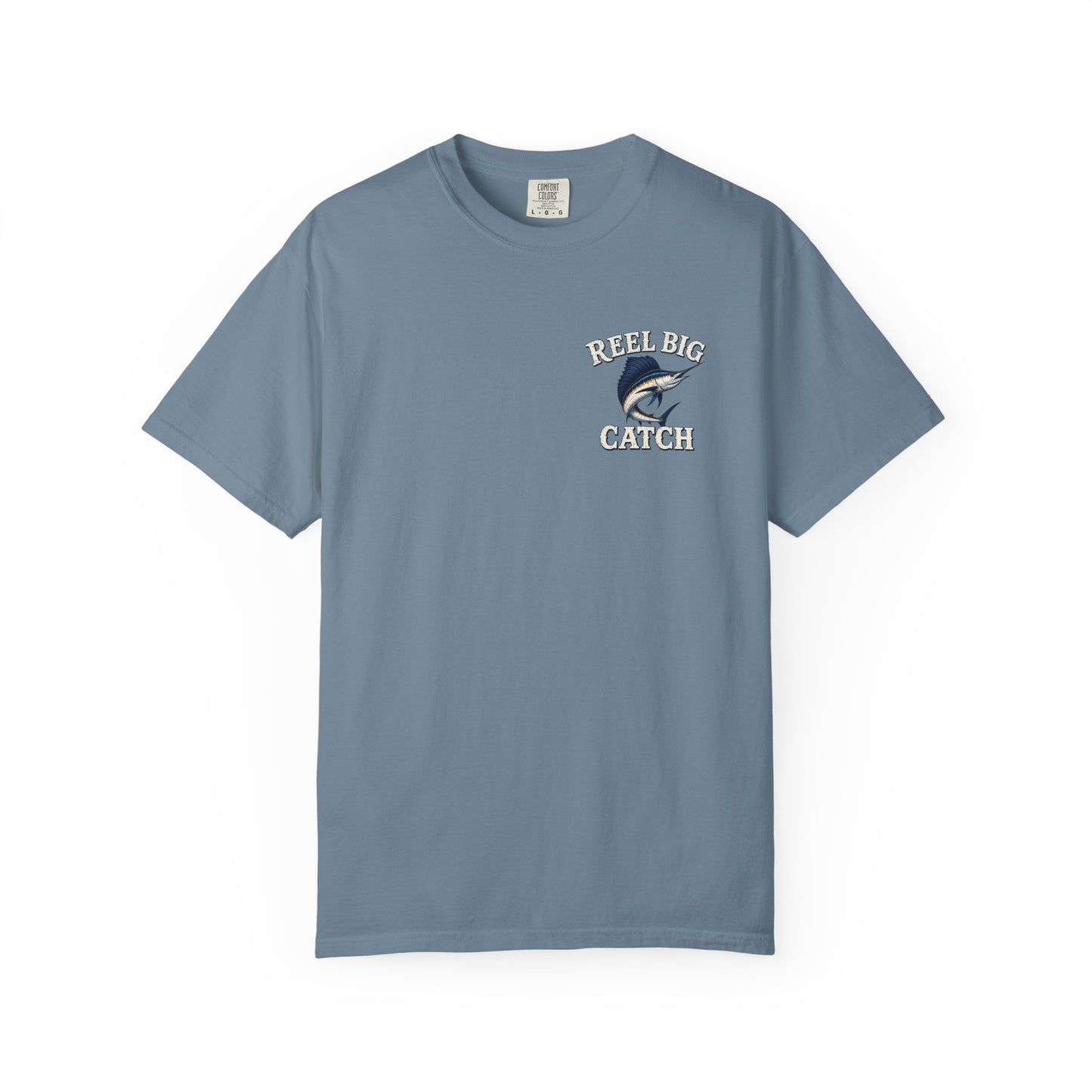 Reel Big Catch Fishing T-Shirt — Sailfish Offshore Angler Tee