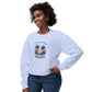 Paradise Sunset Crewneck — "Just Another Day in Paradise" Sweatshirt