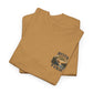 T-Shirt — "Never Too Old to Fish" Fishing Tee (Sunset Lake Design)