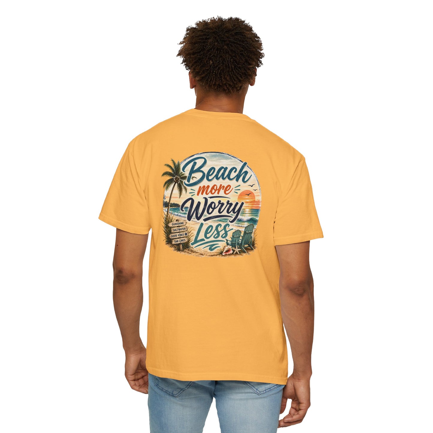 Beach More Worry Less T-Shirt