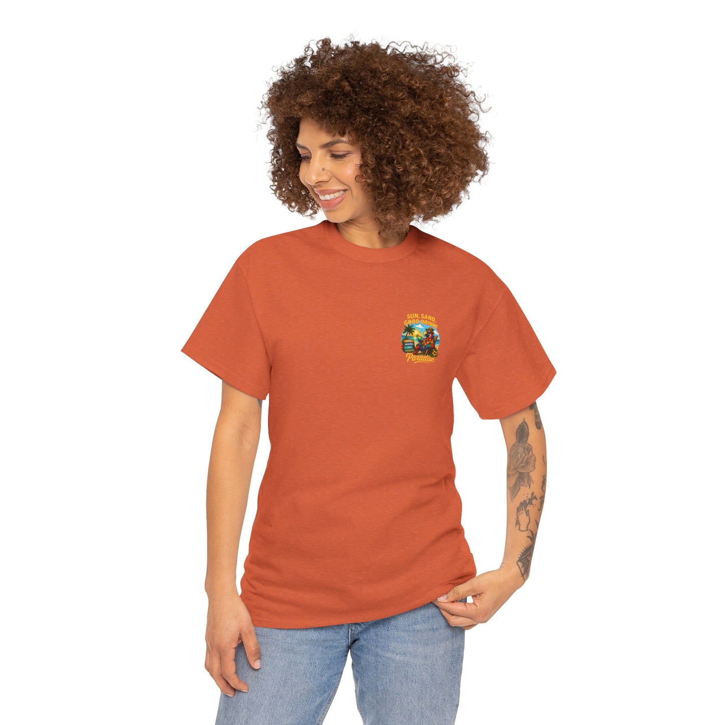 Sun, Sand, Good Drinks Paradise T-Shirt
