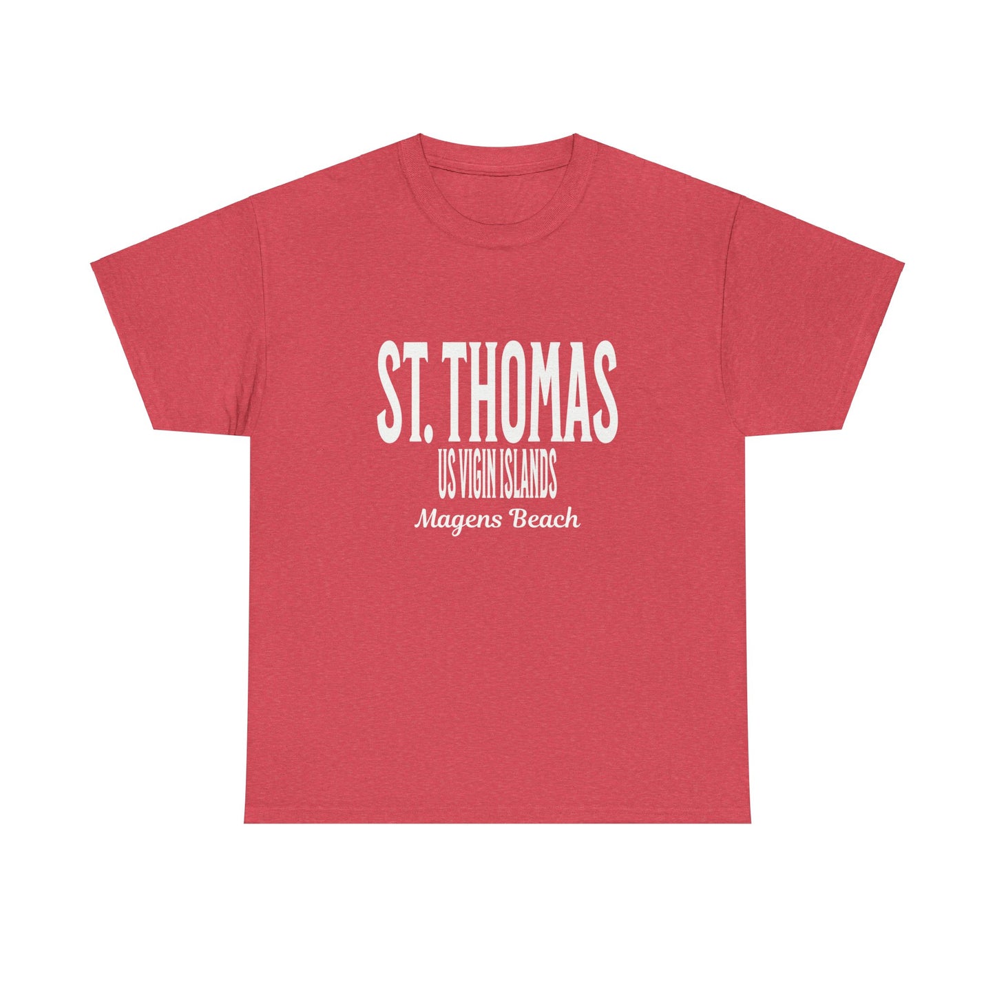 Island Collection St Thomas Unisex Heavy Cotton Tee