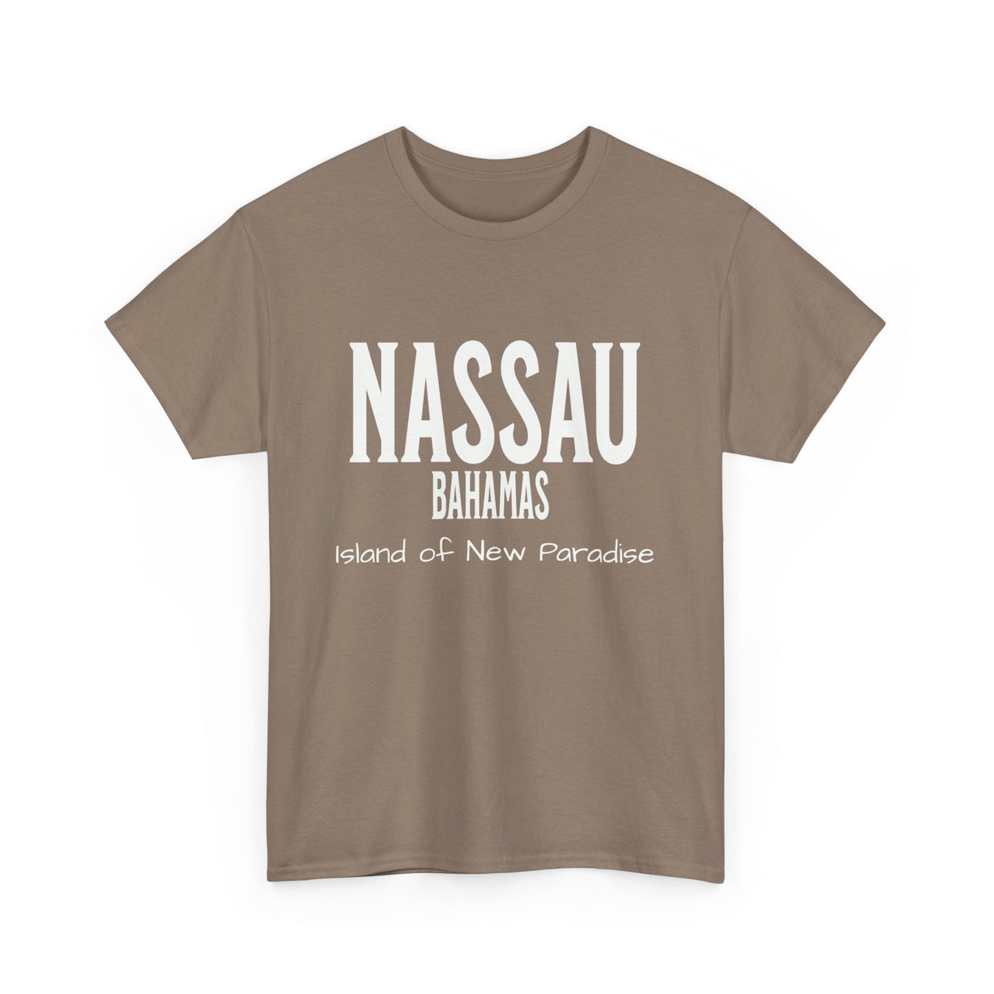 Island Collection Nassau Bahamas Unisex Heavy Cotton Tee