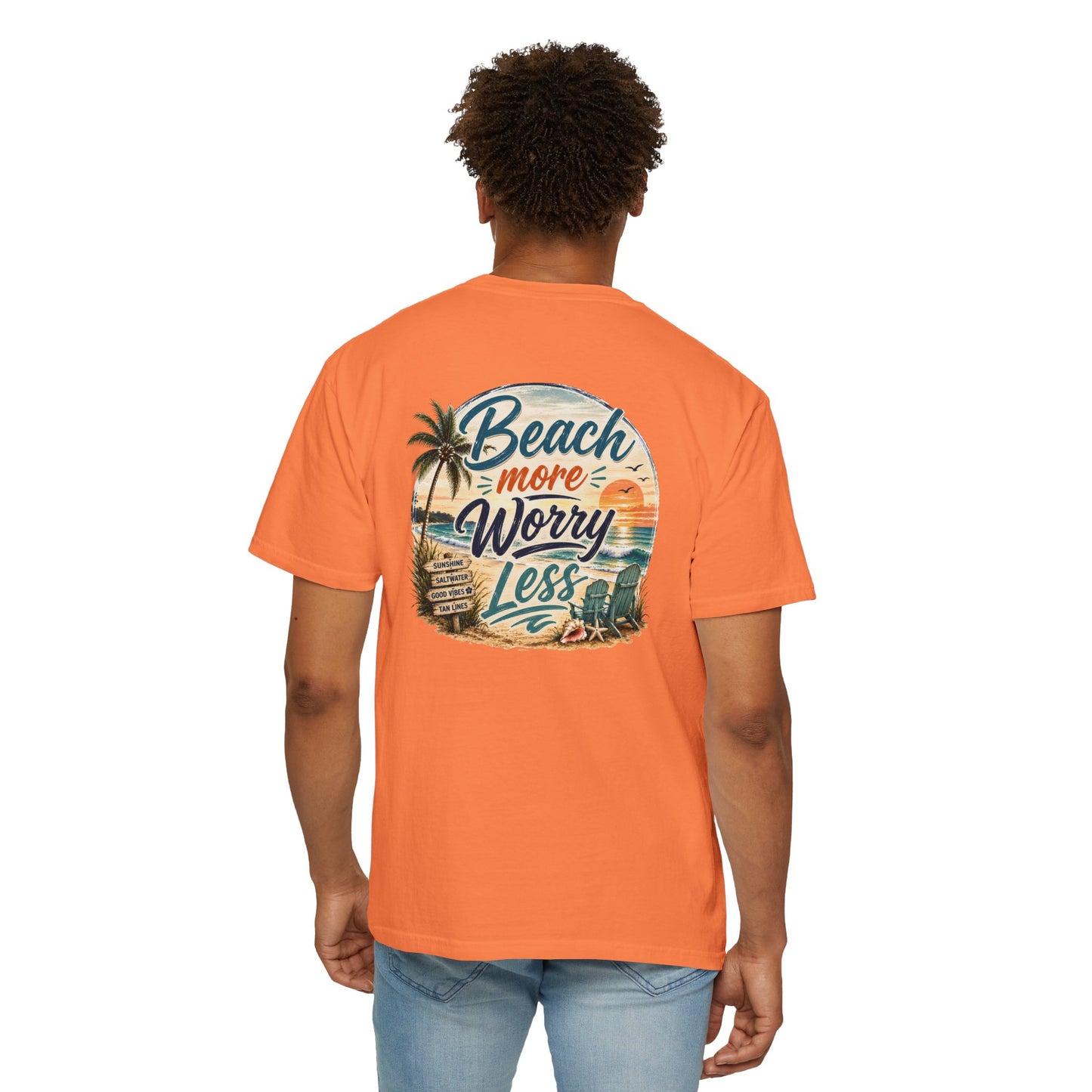 Beach More Worry Less T-Shirt