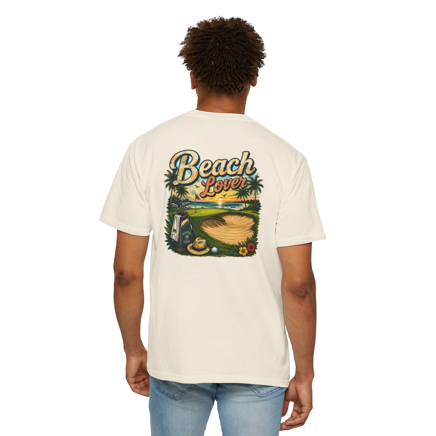 Beach Lover T-Shirt — Tropical Surf & Sand Graphic Tee