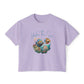 Under the Sea Boxy Tee — Women's Marine Life Graphic T‑Shirt at Caribbean Rays