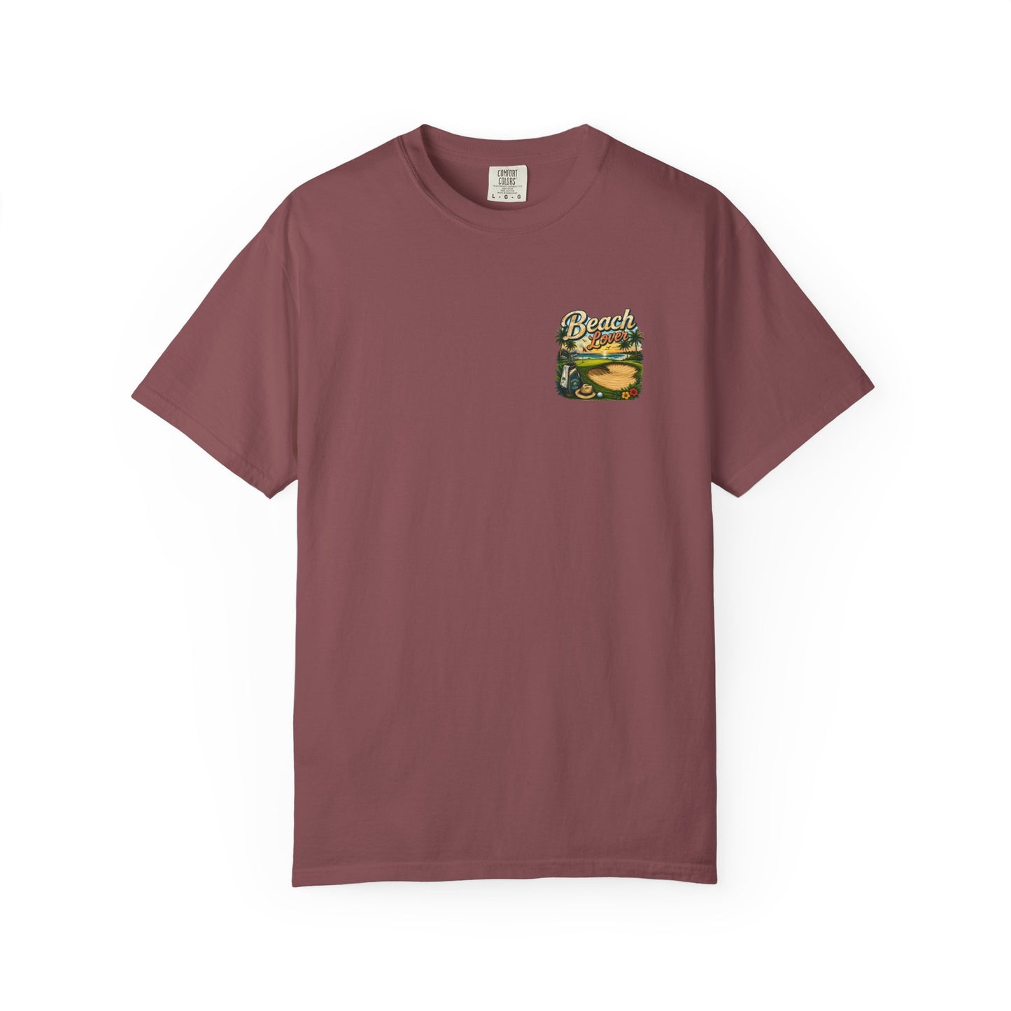 Beach Lover T-Shirt — Tropical Surf & Sand Graphic Tee