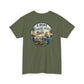 T-Shirt — "A Boat, Fishing Pole and Beer" Vintage Fishing Graphic Tee