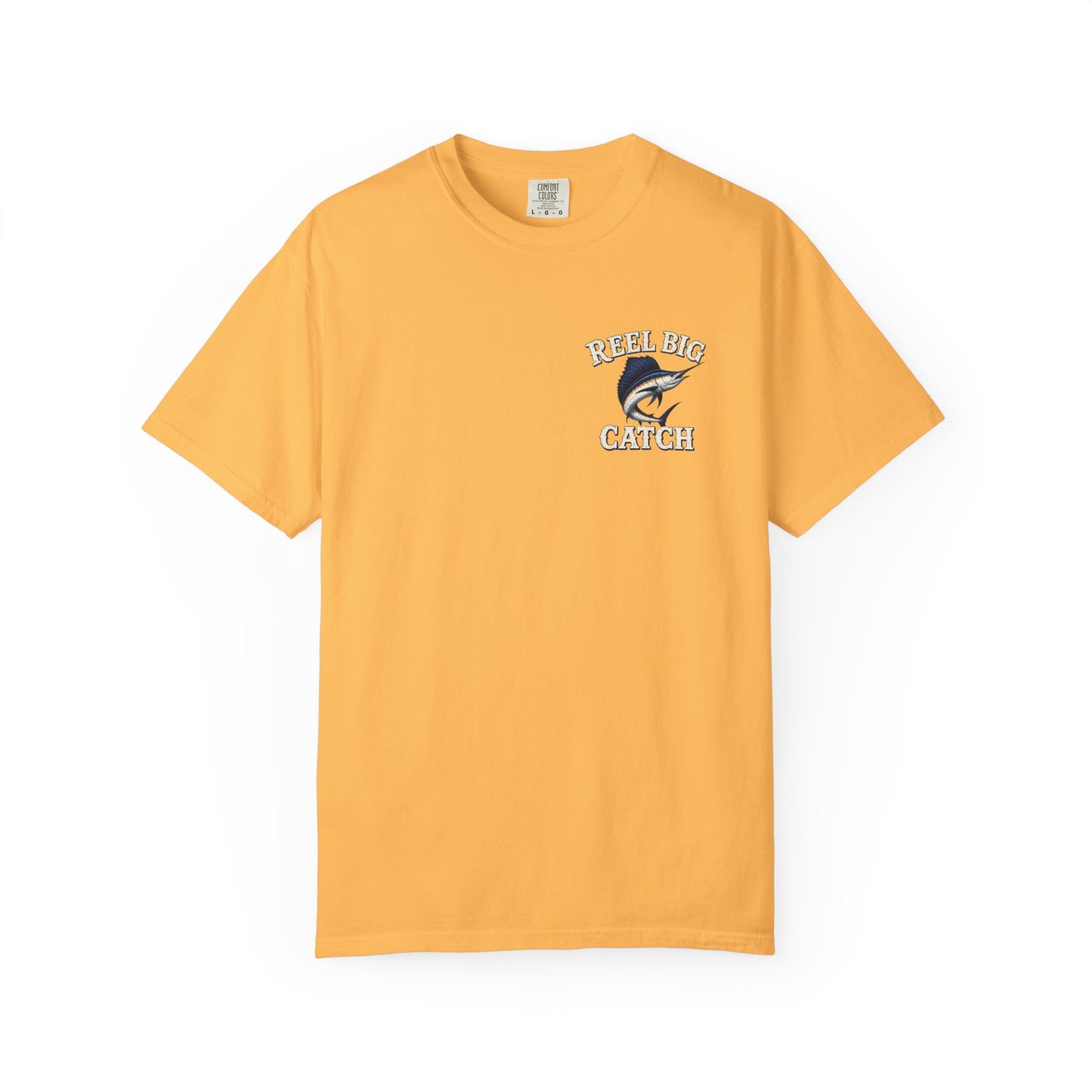 Reel Big Catch Fishing T-Shirt — Sailfish Offshore Angler Tee