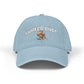 Surfing Dude Embroidered Denim Hat — 'Surfer Dude' Wave & Sun Cap