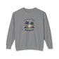 Paradise Sunset Crewneck — "Just Another Day in Paradise" Sweatshirt
