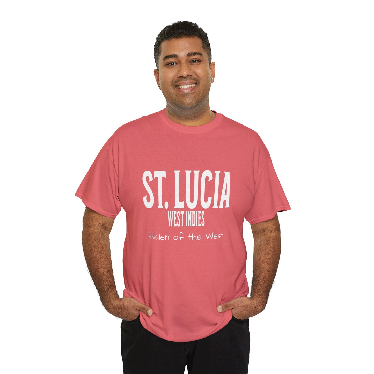 Island Collection St. Lucia Unisex Heavy Cotton Tee