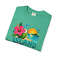 Island Therapy T‑Shirt — Tropical Sunset Coconut Drink Beach Tee