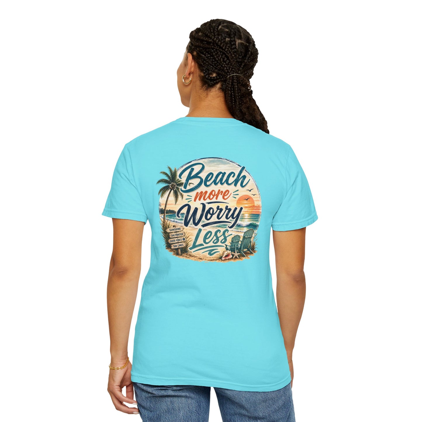 Beach More Worry Less T-Shirt