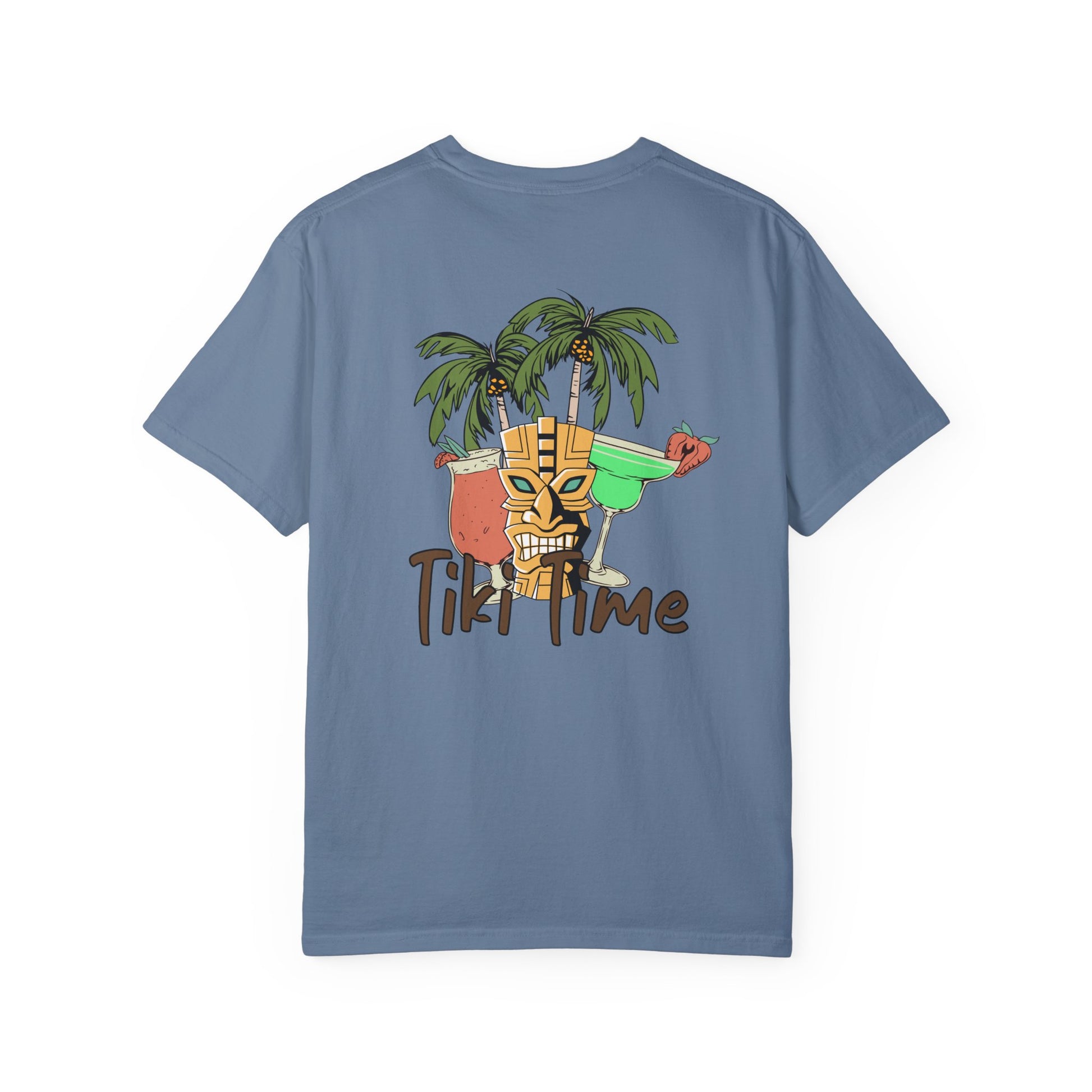 Resort Collection Tiki Time Unisex Garment-Dyed T-shirt at Caribbean Rays