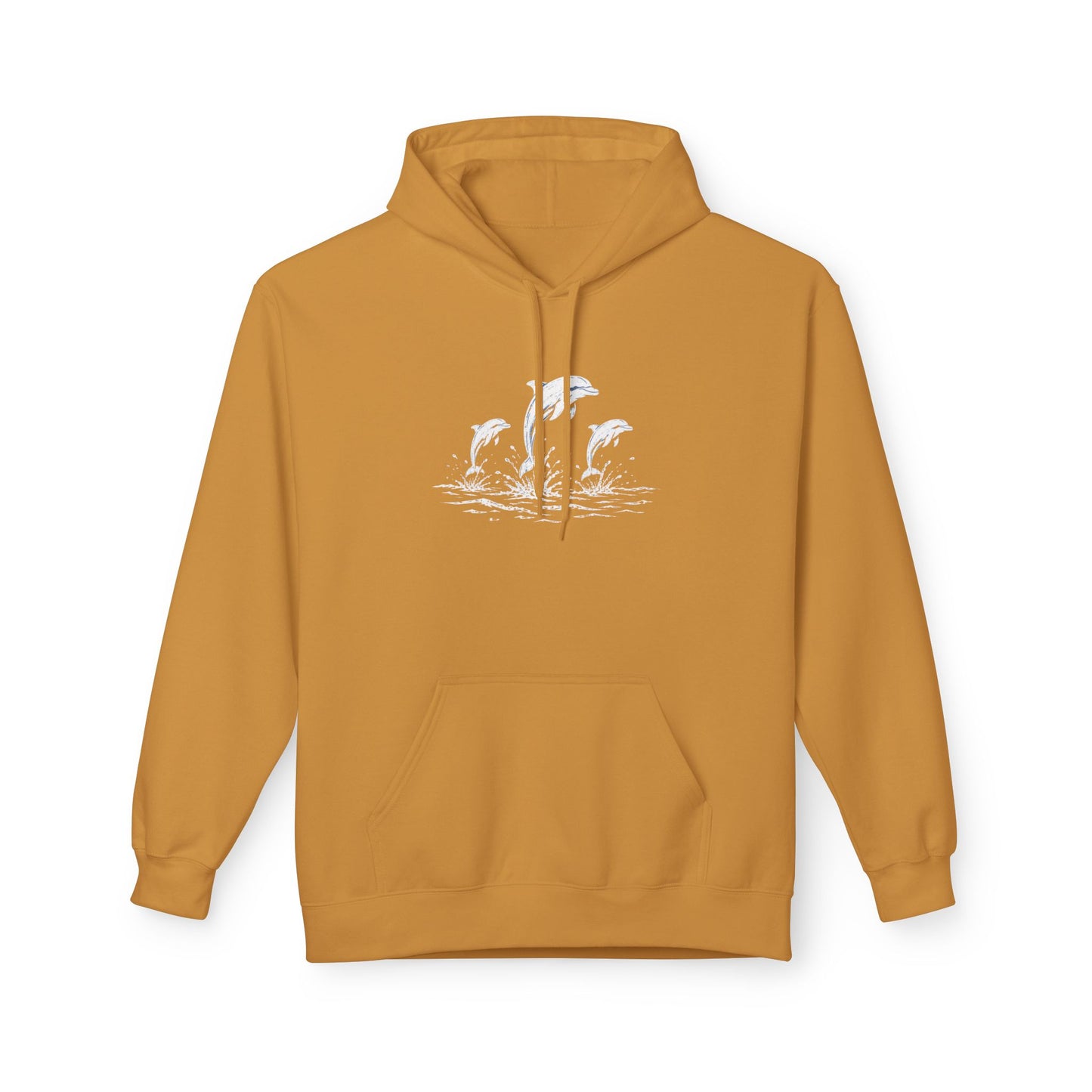 Dolphin Trio Hoodie Graphic Pullover