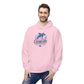 Ocean Life Hoodie - Beach Vibes Dolphin Surf Graphic
