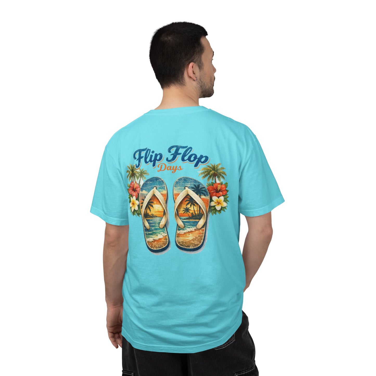Flip Flop Days T-Shirt — Vintage Tropical Beach Graphic