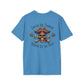 Shiver Me Timbers Unisex Softstyle T-Shirt on Caribbean Rays