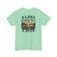 Fishing Tee — "A Lake, A Fishing Pole, A Beer" Graphic Shirt