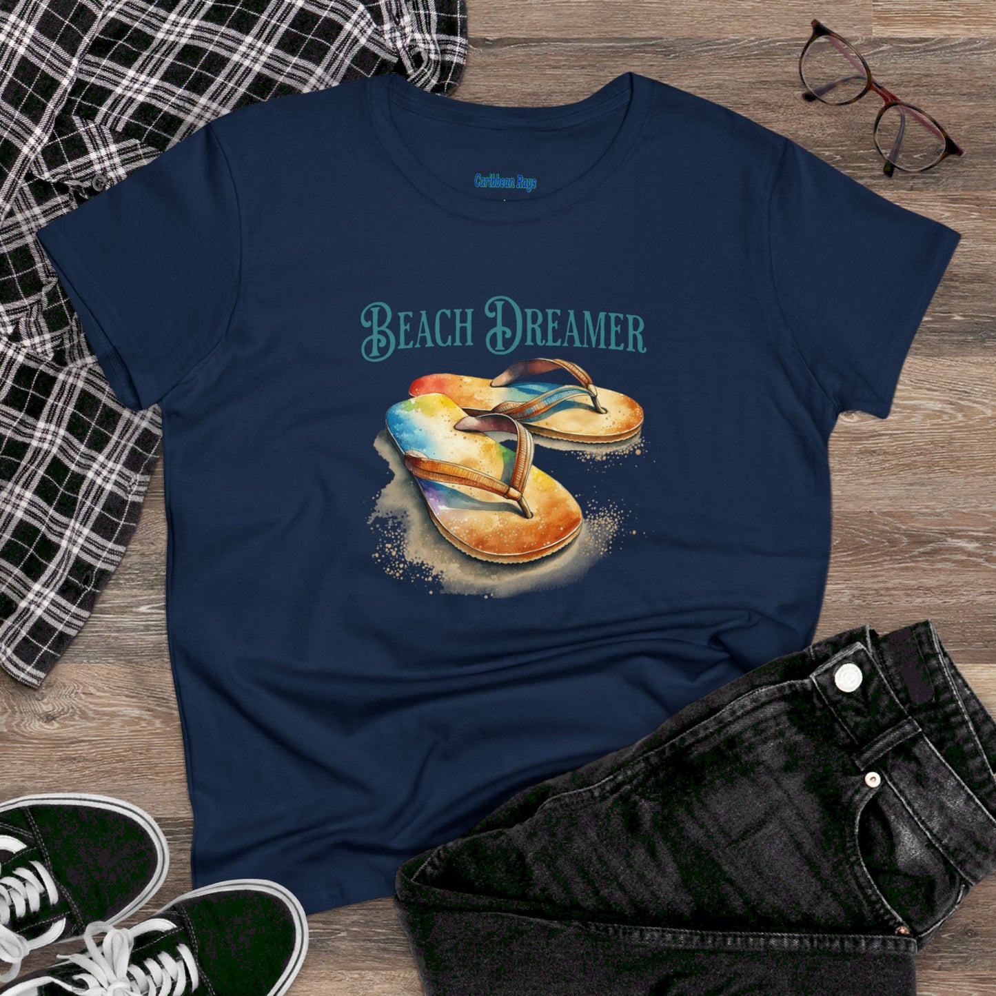 Beach Dreamer Women's Midweight Cotton Tee