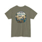 T-Shirt — "A Boat, Fishing Pole and Beer" Vintage Fishing Graphic Tee