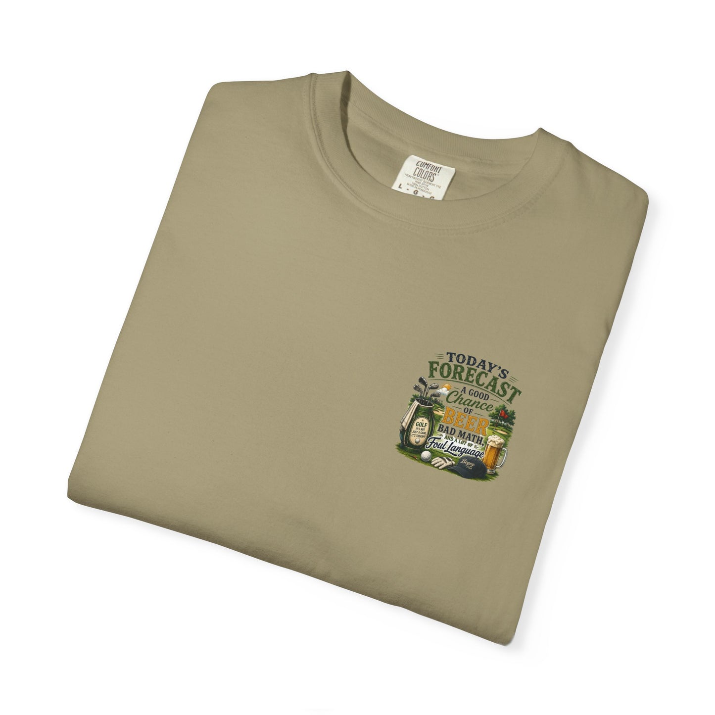 Beer Forecast T-Shirt — “Today’s Forecast: A Good Chance of Beer” Casual Tee