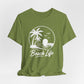 Beach Life T-Shirt – Palm Tree Sunset Graphic Tee