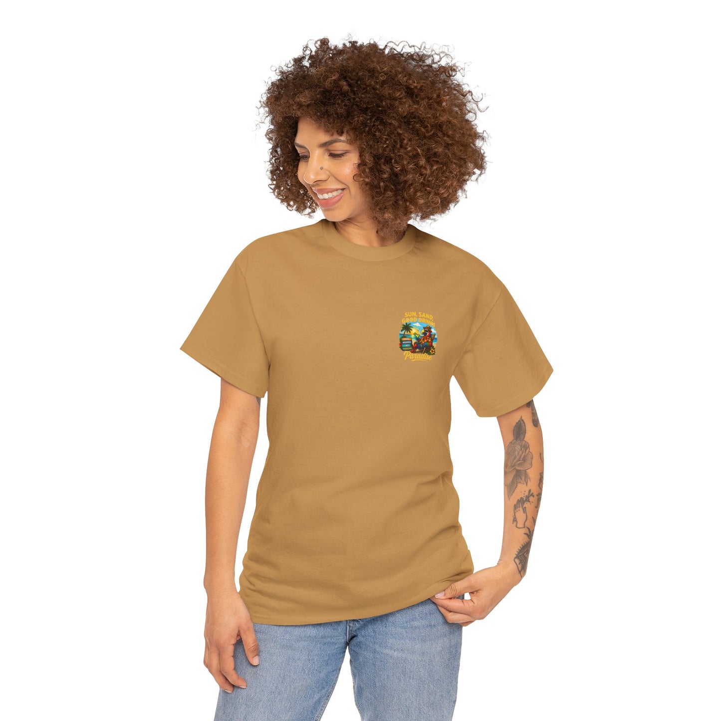 Sun, Sand, Good Drinks Paradise T-Shirt