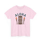 Aloha Tiki Tribal Tee with Torches- Tiki T-Shirt