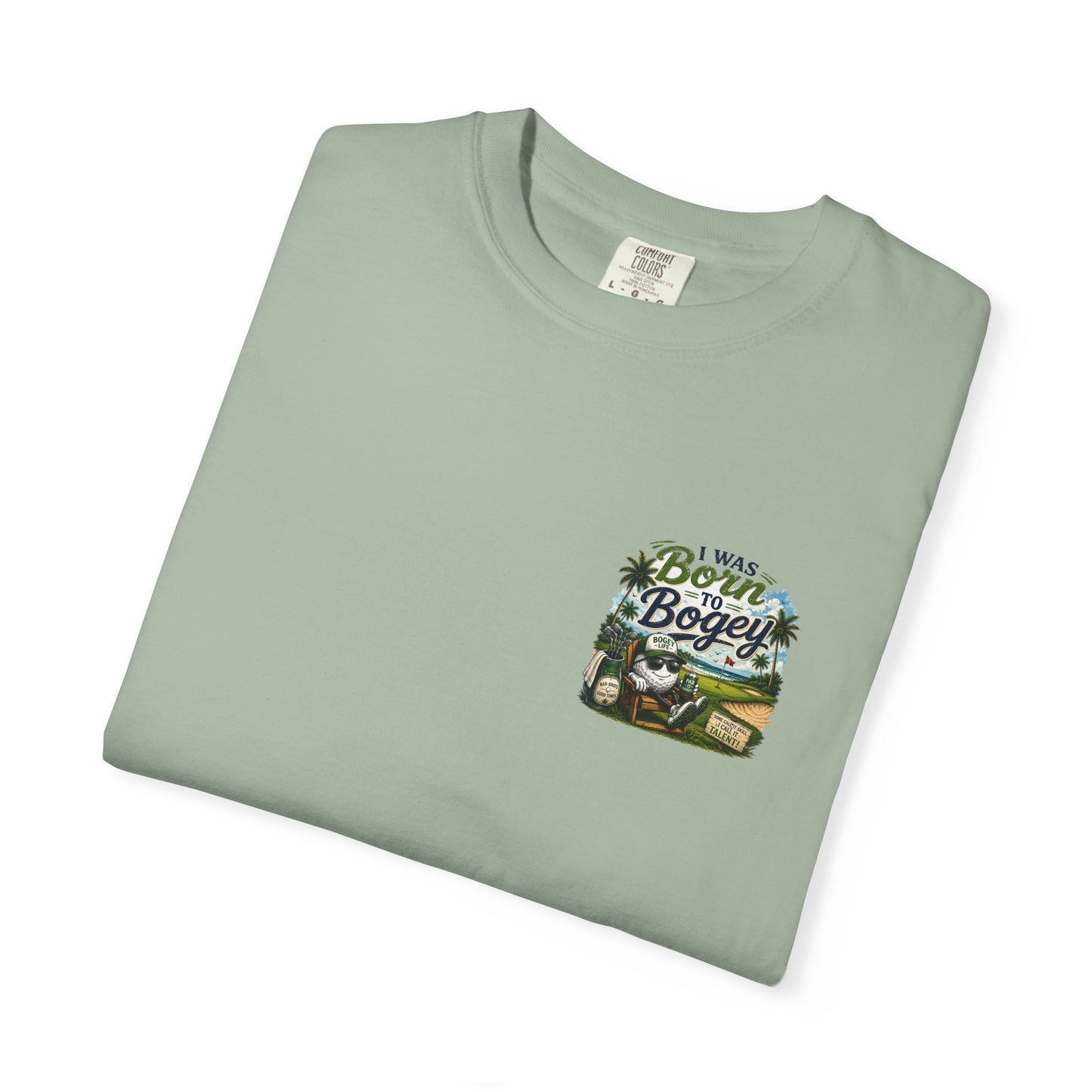 Born to Bogey T-Shirt — Retro Golf Skull Graphic Tee