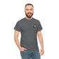 T-Shirt — "Never Too Old to Fish" Fishing Tee (Sunset Lake Design)