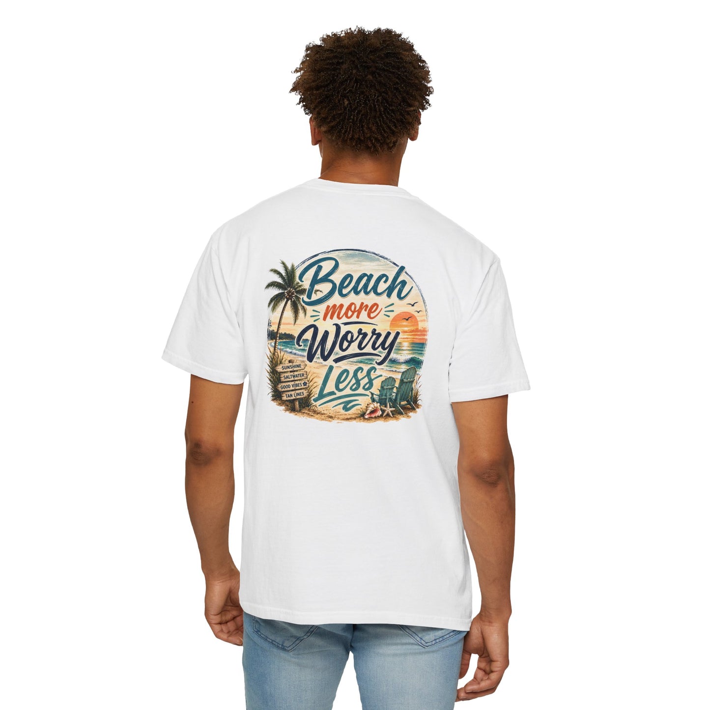 Beach More Worry Less T-Shirt